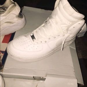 High top Air Force ones